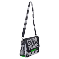 Gym Mode Shoulder Bag With Back Zipper