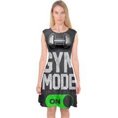 Gym Mode Capsleeve Midi Dress by Store67