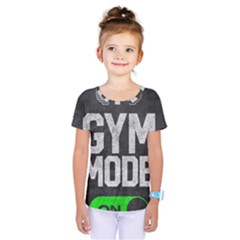 Gym Mode Kids  One Piece T-shirt