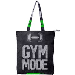 Gym Mode Double Zip Up Tote Bag by Store67