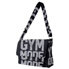 Gym Mode Full Print Messenger Bag (m)