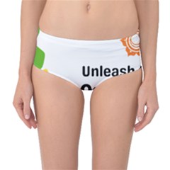 Sacral Chakra s Mantra 1 Mid-waist Bikini Bottoms