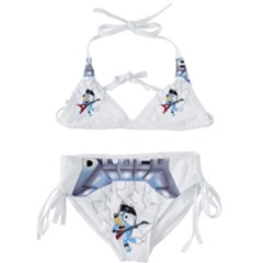 Bluey, Bluey Dad, Bluey Kids, Kids  Classic Bikini Set by avitendut