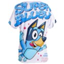 super bluey Women s Oversized T-Shirt View2