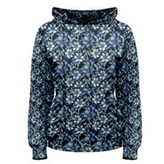 Blue Flowers 001 Women s Pullover Hoodie