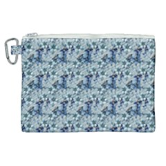 Blue Roses Canvas Cosmetic Bag (xl)