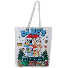 Bluey Birthday Full Print Rope Handle Tote (large)