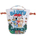 Bluey birthday Drawstring Bucket Bag View1