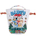 Bluey birthday Drawstring Bucket Bag View2