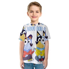 Stumpfest Bluey Kids  Sport Mesh T-shirt