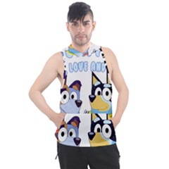 Stumpfest Bluey Men s Sleeveless Hoodie by avitendut