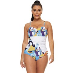 Bluey Retro Full Coverage Swimsuit by avitendut