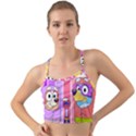 grannies bluey Mini Tank Bikini Top View1