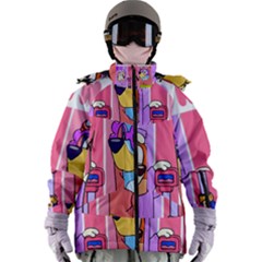 Grannies Bluey Women s Zip Ski And Snowboard Waterproof Breathable Jacket by avitendut