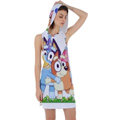 Bluey Birthday Racer Back Hoodie Dress