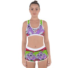 blink 182 Racerback Boyleg Bikini Set