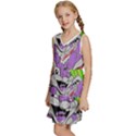 blink 182 Kids  Sleeveless Tiered Mini Dress View2