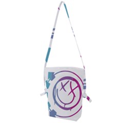 Blink 182 Logo Folding Shoulder Bag by avitendut