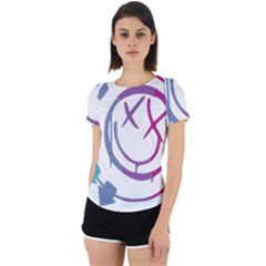 Blink 182 Logo Back Cut Out Sport T-shirt by avitendut