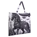 Steampunk Horse  Zipper Large Tote Bag View2