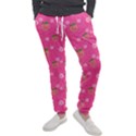 Pink Blossom Peaches Jogger Sweatpants View1