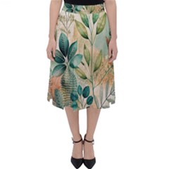 Flowers Spring Classic Midi Skirt