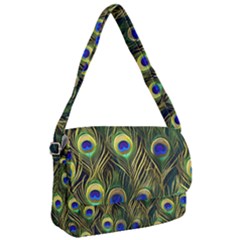 Peacock Pattern Courier Bag