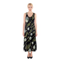 Sea Weed Salt Water Sleeveless Maxi Dress