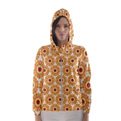 Pattern Shape Design Art Drawing Women s Hooded Windbreaker