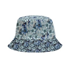 Blue Roses 1 Blue Roses 2 Bucket Hat by DinkovaArt