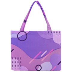 Colorful Labstract Wallpaper Theme Mini Tote Bag