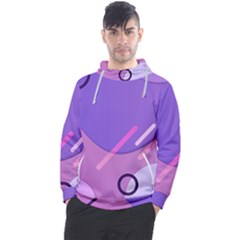 Colorful Labstract Wallpaper Theme Men s Pullover Hoodie by Apen
