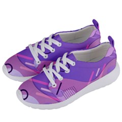 Colorful Labstract Wallpaper Theme Women s Lightweight Sports Shoes