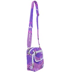 Colorful Labstract Wallpaper Theme Shoulder Strap Belt Bag by Apen