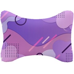Colorful Labstract Wallpaper Theme Seat Head Rest Cushion