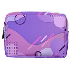 Colorful Labstract Wallpaper Theme Make Up Pouch (medium)