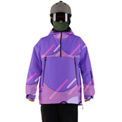 Colorful Labstract Wallpaper Theme Men s Ski And Snowboard Waterproof Breathable Jacket