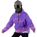 Colorful Labstract Wallpaper Theme Men s Ski and Snowboard Waterproof Breathable Jacket View2