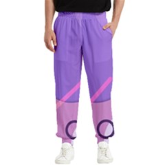 Colorful Labstract Wallpaper Theme Men s Elastic Waist Pants