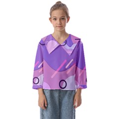 Colorful Labstract Wallpaper Theme Kids  Sailor Shirt