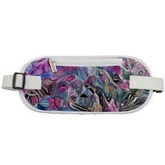 Pink Swirls Flow Rounded Waist Pouch