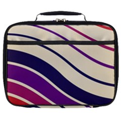 Angles Design Pattern Retro Full Print Lunch Bag