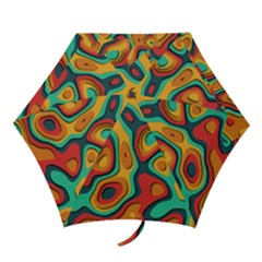 Paper Cut Abstract Pattern Mini Folding Umbrellas by Maspions