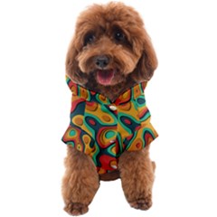 Paper Cut Abstract Pattern Dog Coat