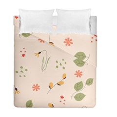 Spring Art Floral Pattern Design Duvet Cover Double Side (full/ Double Size)