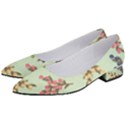 Berries Flowers Pattern Print Women s Low Heels View2