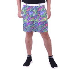 Sktechy Style Guitar Drawing Motif Colorful Random Pattern Wb Men s Pocket Shorts by dflcprintsclothing