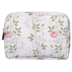 Flowers Roses Pattern Nature Bloom Make Up Pouch (medium)