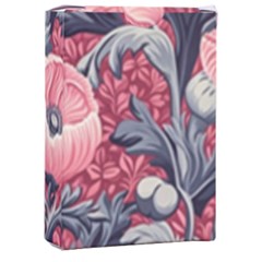 Vintage Floral Poppies Playing Cards Single Design (rectangle) With Custom Box