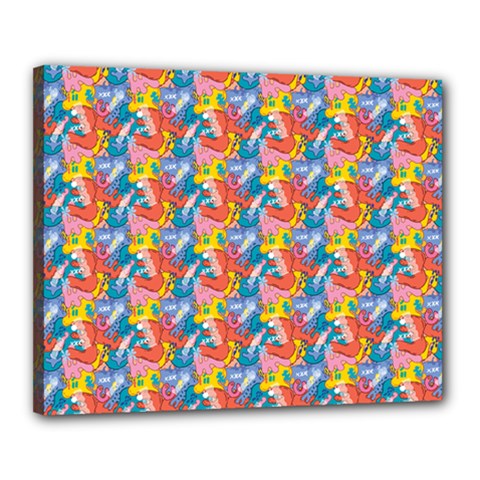 Abstract Pattern Canvas 20  x 16  (Stretched)